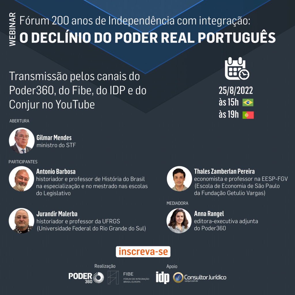 Webinar 'O Declínio do Poder Real Português'