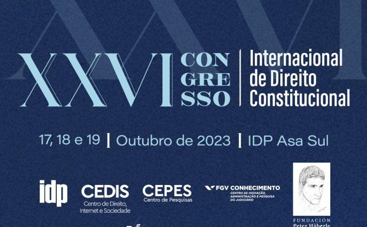  FIBE apoia congresso internacional sobre os 35 anos da Constituição do Brasil