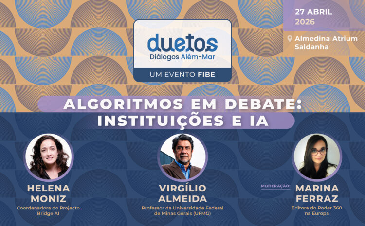  Duetos debate institucionalismo algorítmico com especialistas de Portugal e do Brasil